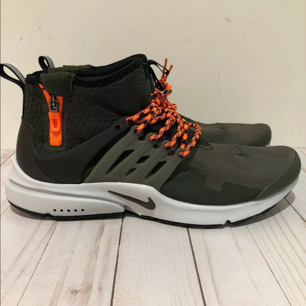 Nike Air Presto Mid Utility Cargo Khaki 859524301